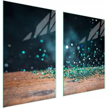 Obraz Skleněná ochranná deska na sporák 65x52 Brokát