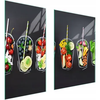 Obraz Skleněná ochranná deska na sporák 75x52 Ovoce