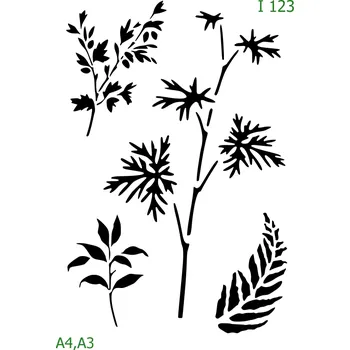 Šablona I 123 - A4 , Lepící fólie