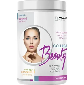 Kloubní výživa KolagenDrink Collagen Beauty - Tříložkový hydrolyzovaný rybí kolagen typ 1, 2 a 3, 330 g
