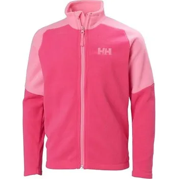 Dětská fleecová mikina Helly Hansen JR Daybreaker 2.0. jacket dragon fruit velikost 176