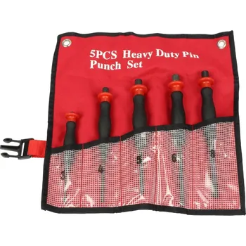 Sekáč Triumf vyrážeče, průměr 3 - 4 - 5 - 6 - 8 mm, antivibrační rukojeť, sada 5 dílů - 100-00800