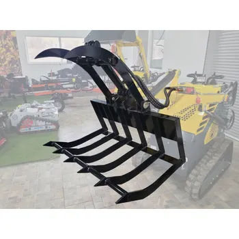 Sekačka Drapák na klády pro smykové nakladače