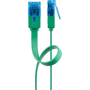Síťový kabel Patch kabel Goobay U/UTP Cat5e RJ45 / RJ45 5 m zelený