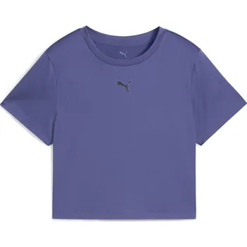 Dámské tričko Dámské triko PUMA TAD ESSENTIAL W BABY TEE 525894_46 BLUE CRYSTAL XS