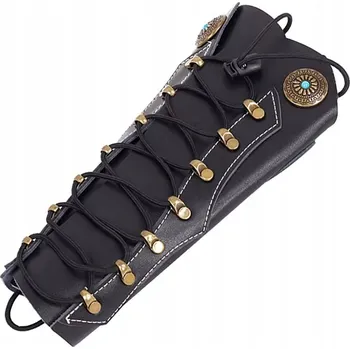 Chránič matrace Lukostřelecký chránič předloktí, chránič paže, karvas, 26 cm