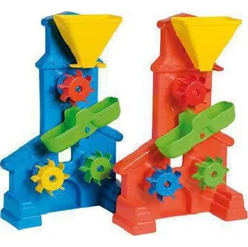 Hračka na písek Androni Vodní mlýnek 41 cm červená