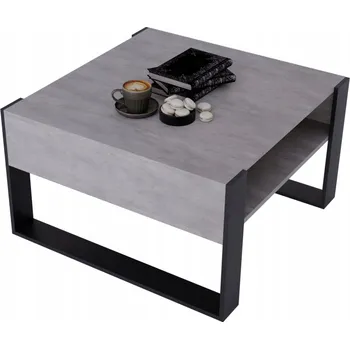 Konferenční stolek Konferenční stolek Perfektciecie čtvercový 68 x 71,5 x 45 cm beton, vícebarevný