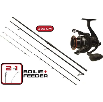 Rybářský prut CARP EXPERT - Duo Pack Prut Max2 Double Tip 3,9 m + Naviják Max2 DT 6000