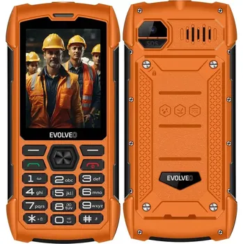 Mobilní telefon EVOLVEO StrongPhone H1 Oranžová