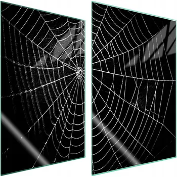Obraz Skleněná ochranná deska na sporák 2x35x52 cm - 2 kusy