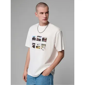 Tričko s&nbsp;potiskem - XXL - House - krémový - 002GV-01X