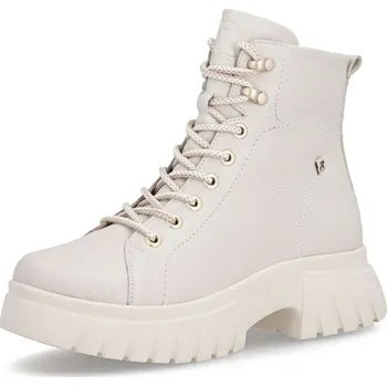 Dámské kozačky Dámská kotníková obuv RIEKER W1877-80 béžová W5 42