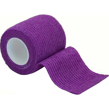 Samofixační bandáž - 5 cm x 4,5 m (fialová), 1 ks