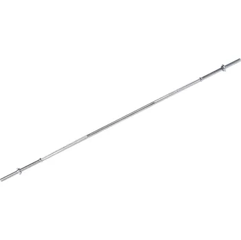 Vzpěračská tyč MARTES ESSENTIALS STRAIGHT BAR 213CM M000160614 – Stříbrná