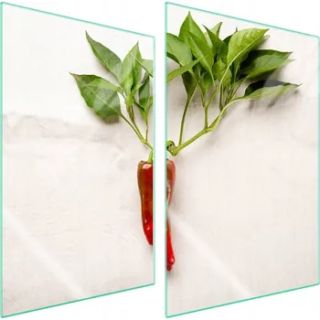 Obraz Skleněná ochranná deska na sporák 2x35x52 Chili