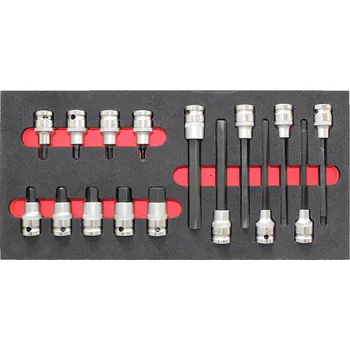 Triumf modul - zástrčné hlavice 1/2", Inbus, 16 dílů, velikost 1/3 - 100-06979