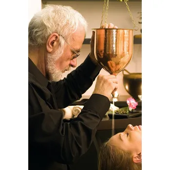 Shirodhara - dvoudenní kurz pro maséry, alternativně masáže hlavy shirobjang