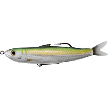 Umělá nástraha LIVETARGET - Gumová nástraha Shiner Walking Bait 14 g 11,5 cm Metalic Lemon Lime