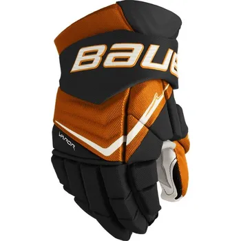Hokejové rukavice Rukavice Bauer Vapor FlyLite S25 SR, černá-oranžová, Senior, 14" Bauer
