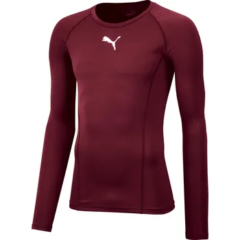Pánské triko PUMA LIGA BASELAYER TEE LS 655920_09 CORDOVAN S