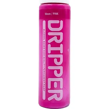 Dekorativní fix s mopovým hrotem DRIPPER 18 mm růžový