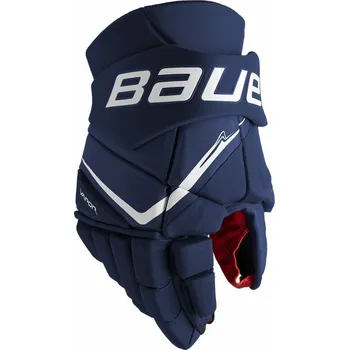 Hokejové rukavice Rukavice Bauer Vapor Fly40 S25 INT, tmavě modrá, Intermediate, 13" Bauer