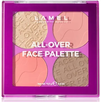 Bronzer LAMEL All-Over Face Palette paletka pro celou tvář odstín 01 11.5 g