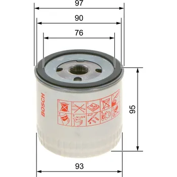 Olejový filtr Olejový filtr BOSCH 0 451 103 252