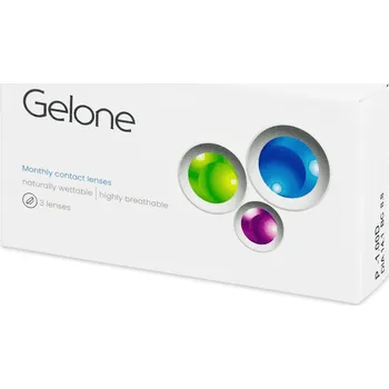Kontaktní čočky Gelone Monthly (3 čočky) 3348777_96102831