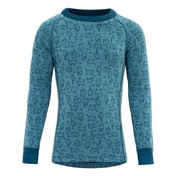 Dětské funkční tričko s merinem Devold Duo active moon s dlouhým rukávem velikost 110-116