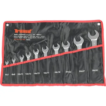 Ruční nářadí Triumf klíče ploché 6 - 32 mm, profi -TRIUMF, sada 10 dílů - 100-05142