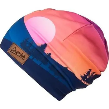 Čepice Funkční čepice Drexiss Aida Pink hills obvod hlavy 54-59 cm