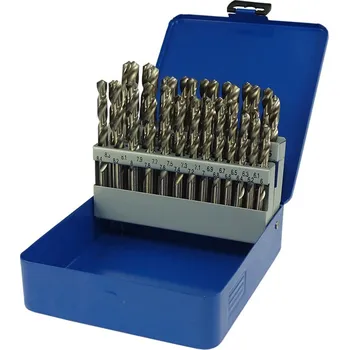 Vrták Triumf vrtáky spirálové broušené HSS, průměr 6,0 - 10,0 mm x 0,1 mm, sada 41 dílů - 100-05040