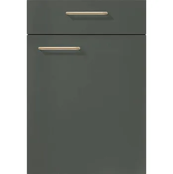 Kuchyňská skříňka Vzorek kuchyňských dvířek Naturel Etna 964, Lakovaný laminát, Minerální zelená, ultra matná VZOREKETNA964