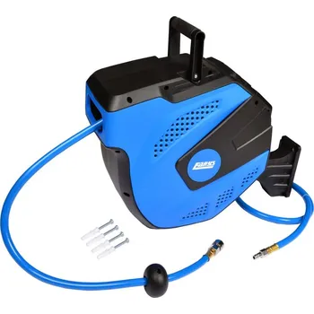 Zahradní hadice buben navíjecí automatický s hadicí 15 m + 1,5 m - 108-FR7400