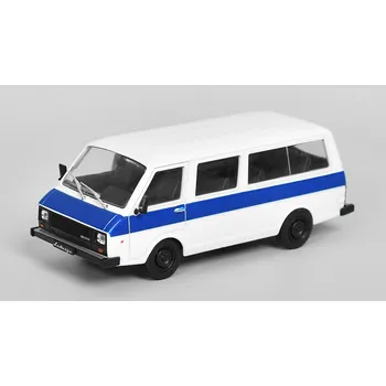 autíčko DeAgostini RAF-22038 1:43 - Kultovní auta SSSR časopis s modelem #74 RAF 22038 Kultovní auta SSSR - kovový model mikrobusu