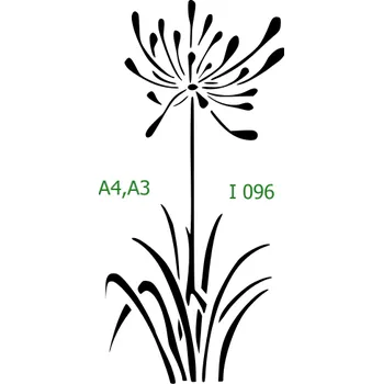 Šablona I 096 - A4 , Nelepící folie