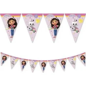 Procos Vlaječková girlanda EKO - Gábinin kouzelný domek