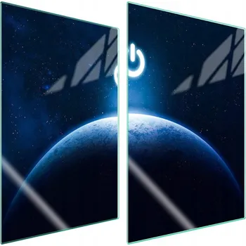 Obraz Skleněná ochranná deska na sporák 2x35x52 Kosmos