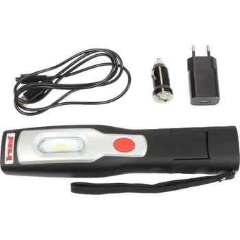 Pracovní světlo Triumf lampa montážní LED kloubová s magnetem, akumulátorová, 6 SMD LED + 1 High power LED - 100-03800