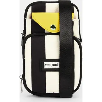 Kabelka Pepe Moll crossbody kabelka na mobil černo/žlutá