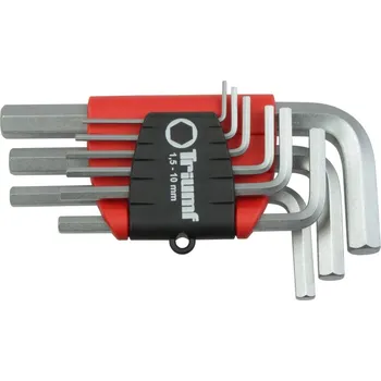Klíč Triumf klíče zástrčné Inbus 1,5 - 10 mm, standardní délka, sada 9 dílů - 100-07832