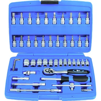 Gola sada Triumf gola sada 1/4", 6ti hran 4 - 14 mm, Torx vrtaný, 47 dílů - 100-00100