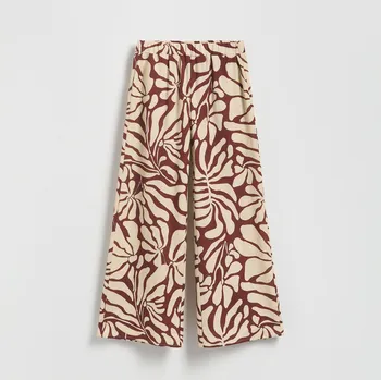 Reserved - Kalhoty culotte - hnědá - 754II-83X - 754II-83X-XS