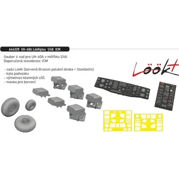 Plastikový model Eduard 1/48 UH-60A LööKplus (ICM)