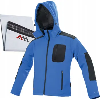 Pánská softshellová bunda Bunda ART.MAS Pracovní nepromokavá bunda Classic Softshell modrá, velikost M