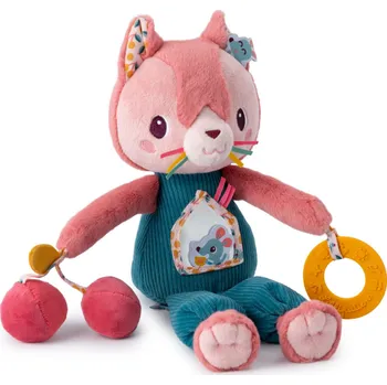 Lilliputiens textilní hračka s aktivitami - kočička Jeanne