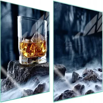 Obraz Skleněná ochranná deska na sporák 2x35x52 Whisky