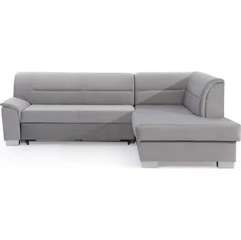 Sedací souprava Rohová rozkládací sedací souprava BERGEN 208 cm Monolith 84/Monolith 85 šedá pravá